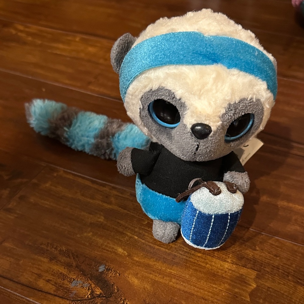 Hard Rock Cafe Atlanta GA blue Lemur Aurora plush